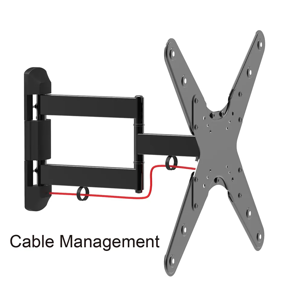 Soporte TV con Brazo Reforzado de Acero 26" A 55" Universal