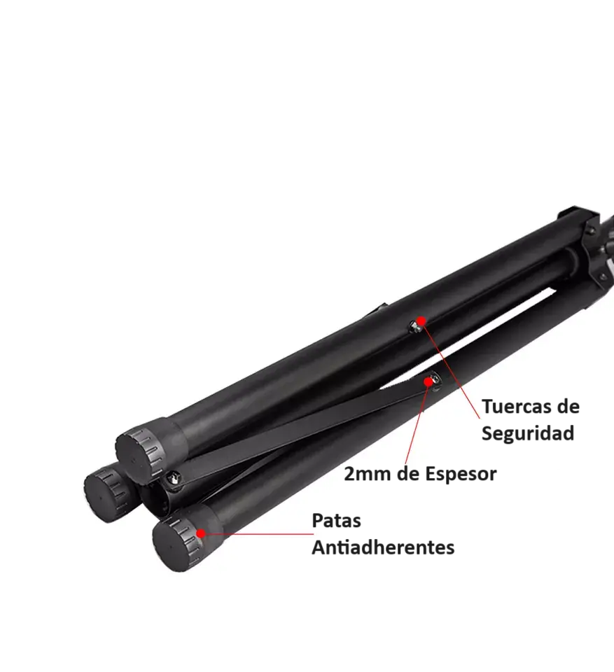 Trípode para Parlante 1.8m Profesional Acero Reforzado 60KG