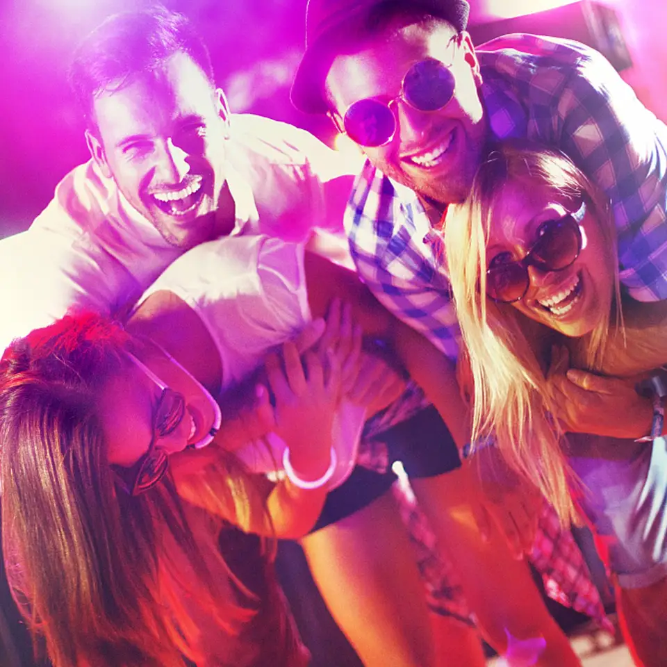 Luces DJ para Fiestas Estroboscópica Ritmicas RGB High Power