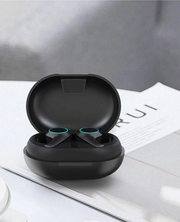 Audifonos Earbuds Inalambricos TWS Touch USB C Black Edition