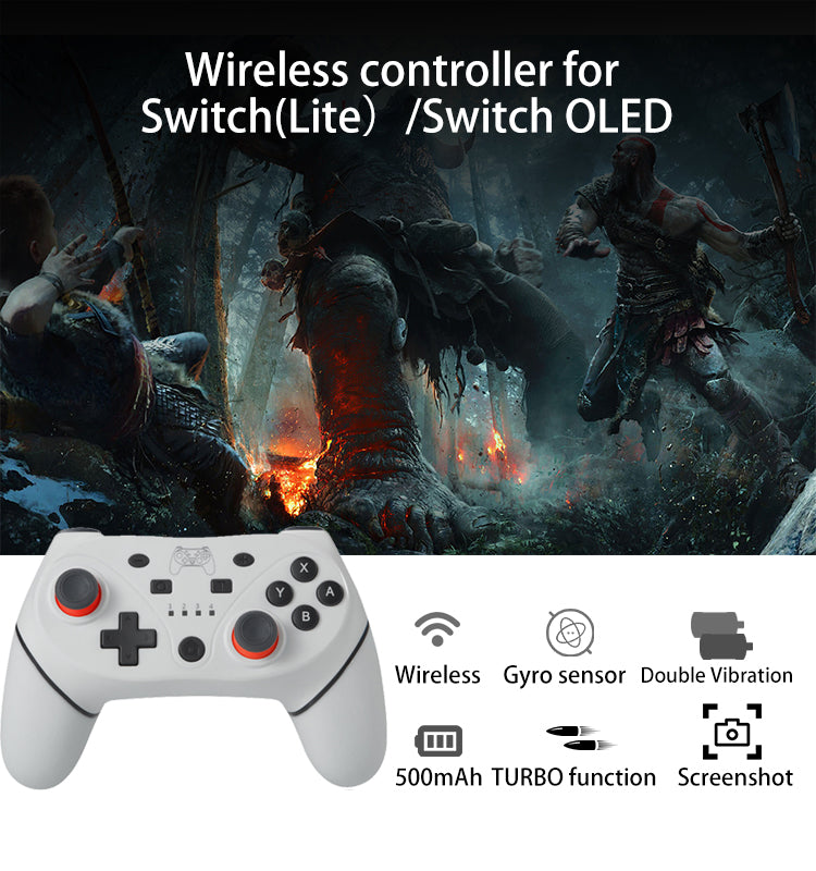 Gamepad Inalámbrico Multiplataformas BT PC/CEL/N.SWITCH L455