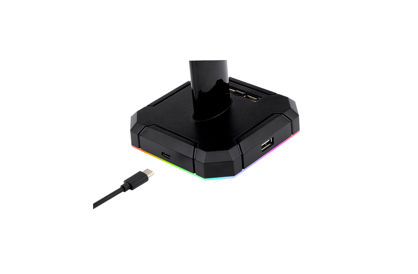 Soporte para Audífonos Redragon Scepter con Hub Usb FULL RGB