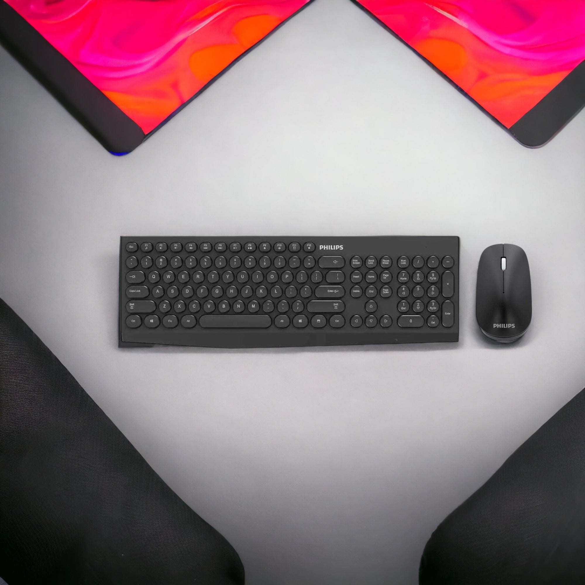 Kit Mouse y Teclado Inalámbrico Philips SPT6323 Wireless 2G