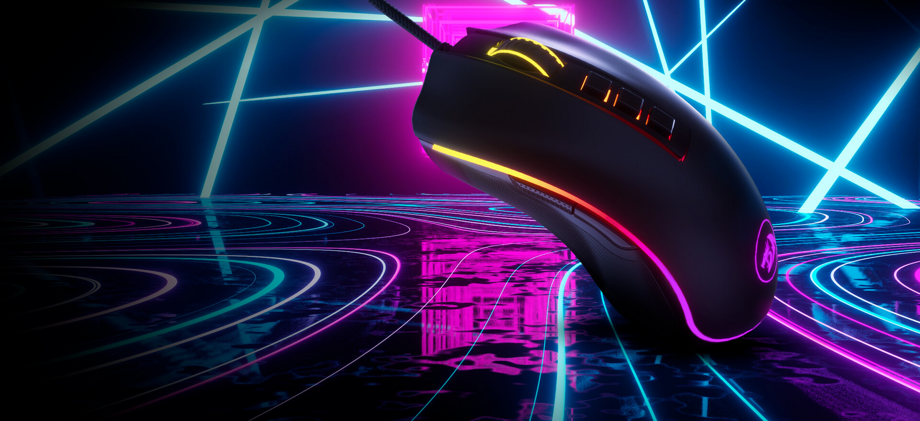 Mouse Redragon Gamer M711 Cobra Pixart P3325 Pro