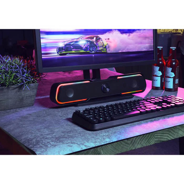 Barra de Sonido HP 6W RGB DHE-6002 Touch Lightning