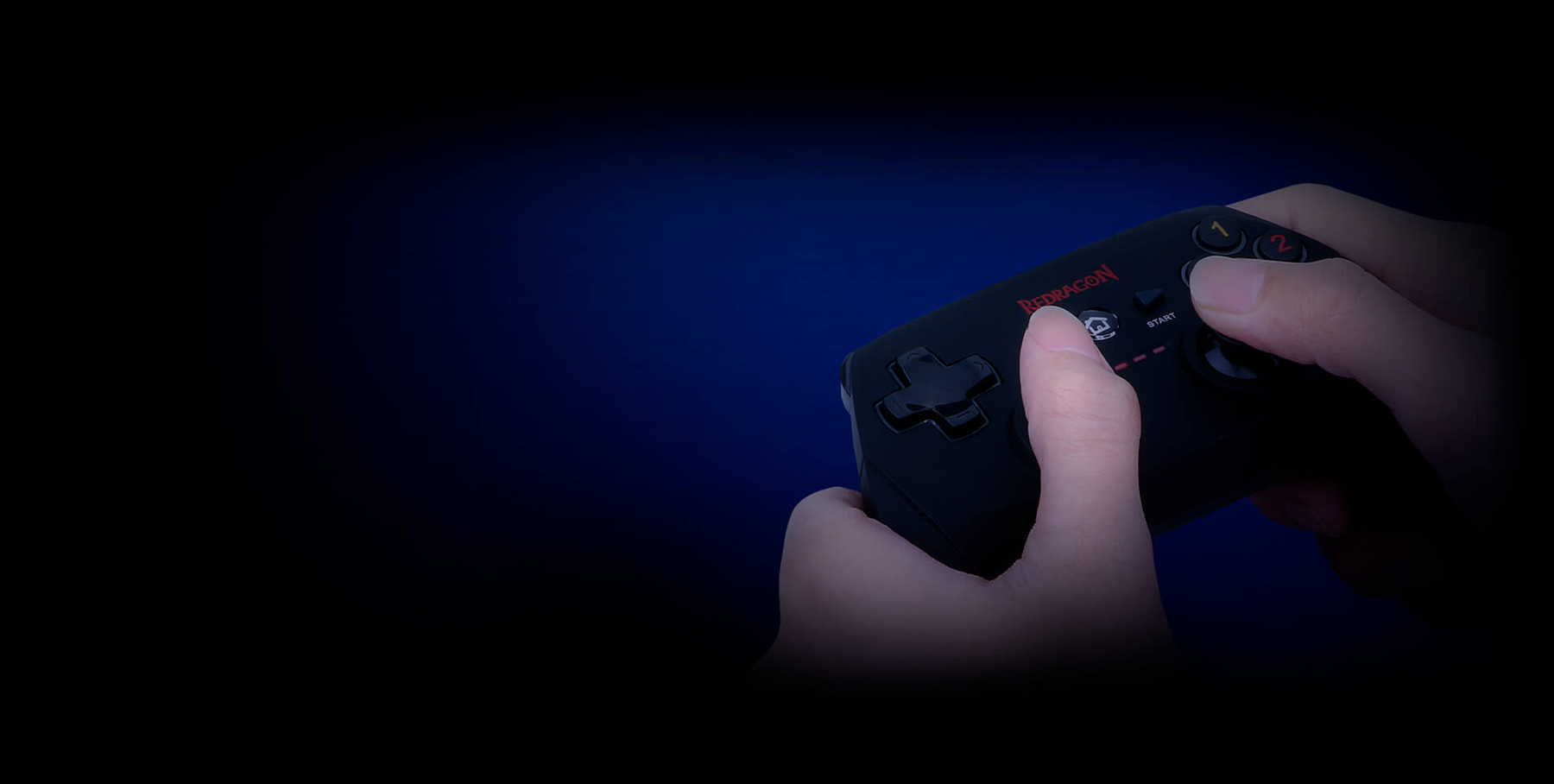 Joystick Gamepad Inalambrico 2.4 Ghz Redragon Harrow G808