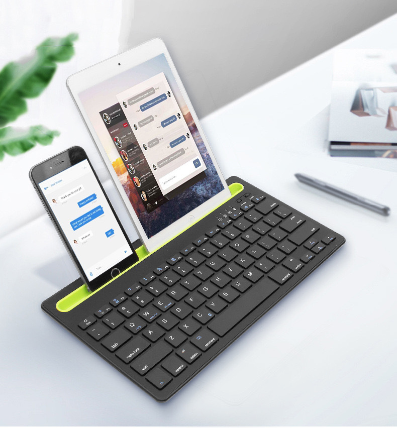 Teclado Inalámbrico Bluetooth Multi Plataformas Recargable
