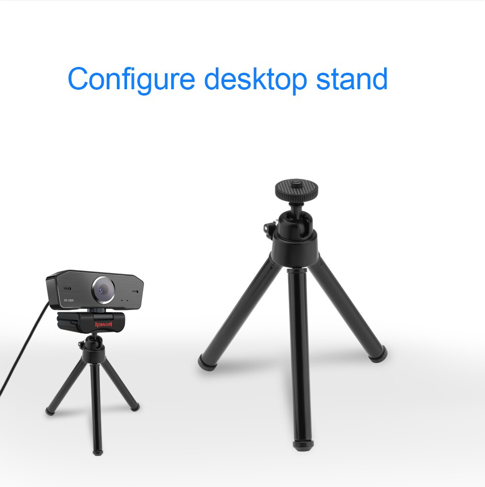 Webcam Redragon Hitman Full HD 1080p GW800 Nivel Profesional