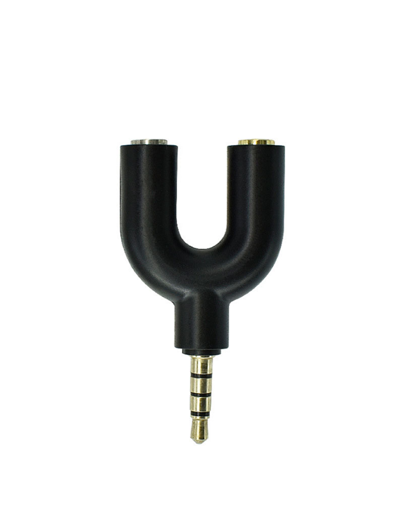 Adaptador Jack 3.5mm con 2 salidas Estéreo de 3.5mm DBG186