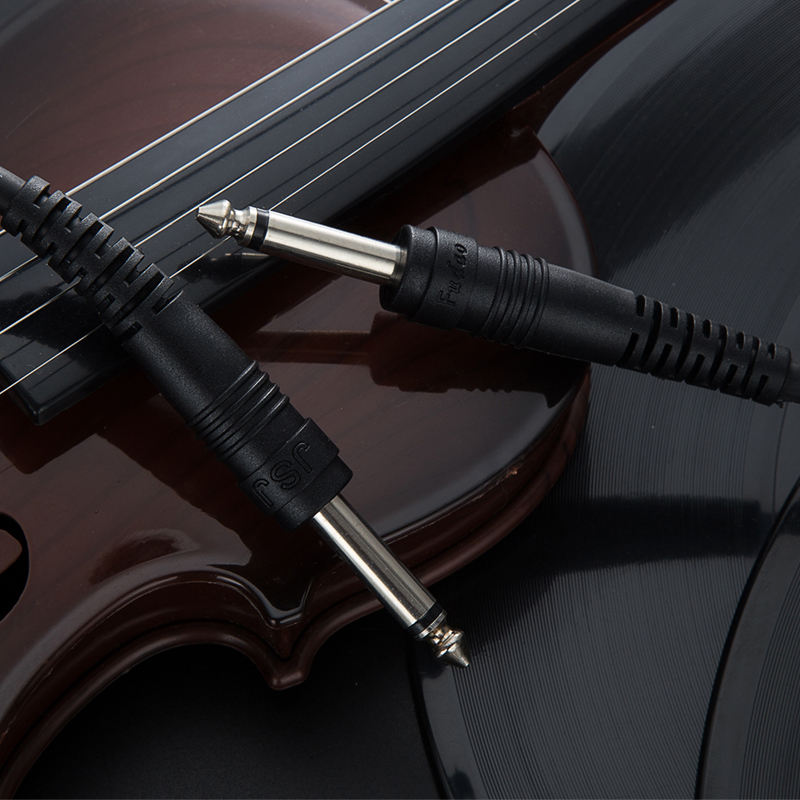 Cable De Audio 1x1 de 6.3mm a 6.3mm Macho de 3 Metros GC163