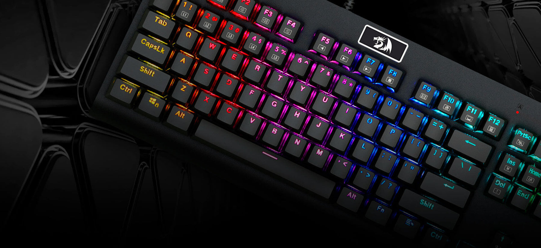 Teclado Gamer Mecanico Redragon Dark Avenger Pro K568Rgb-1