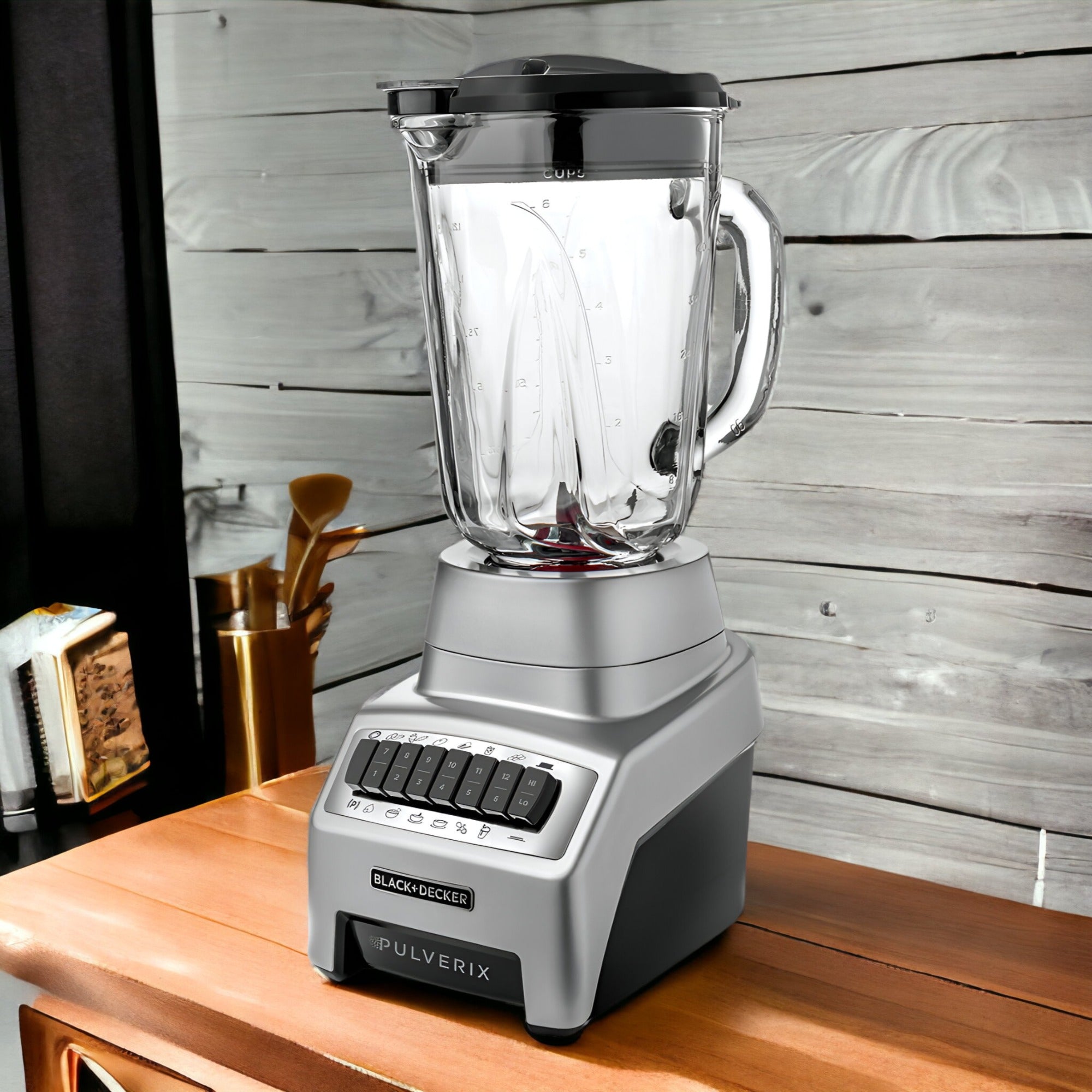 Licuadora Black + Decker 700W Picadora de Hielo BL1140MS-CL