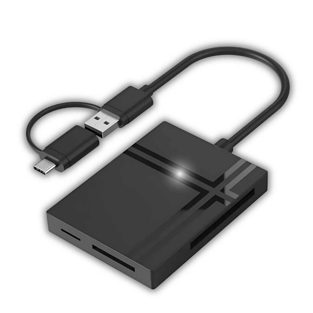 Lector de Memorias Profesional 5en1 USB 3.0 High Speed RD500