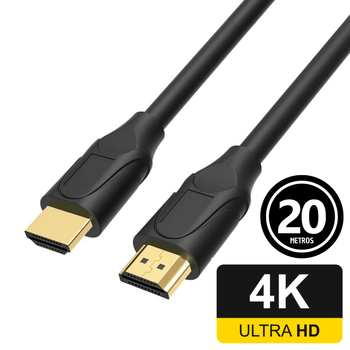 Cable HDMI de 20 Metros Reforzado 4K/ 2K/ Full HD 60Hz 20BAG