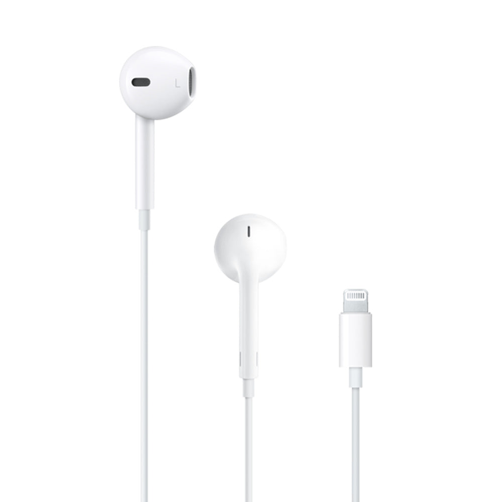 Audífonos Earpods Apple con conector Ligthning MMTN2ZM White