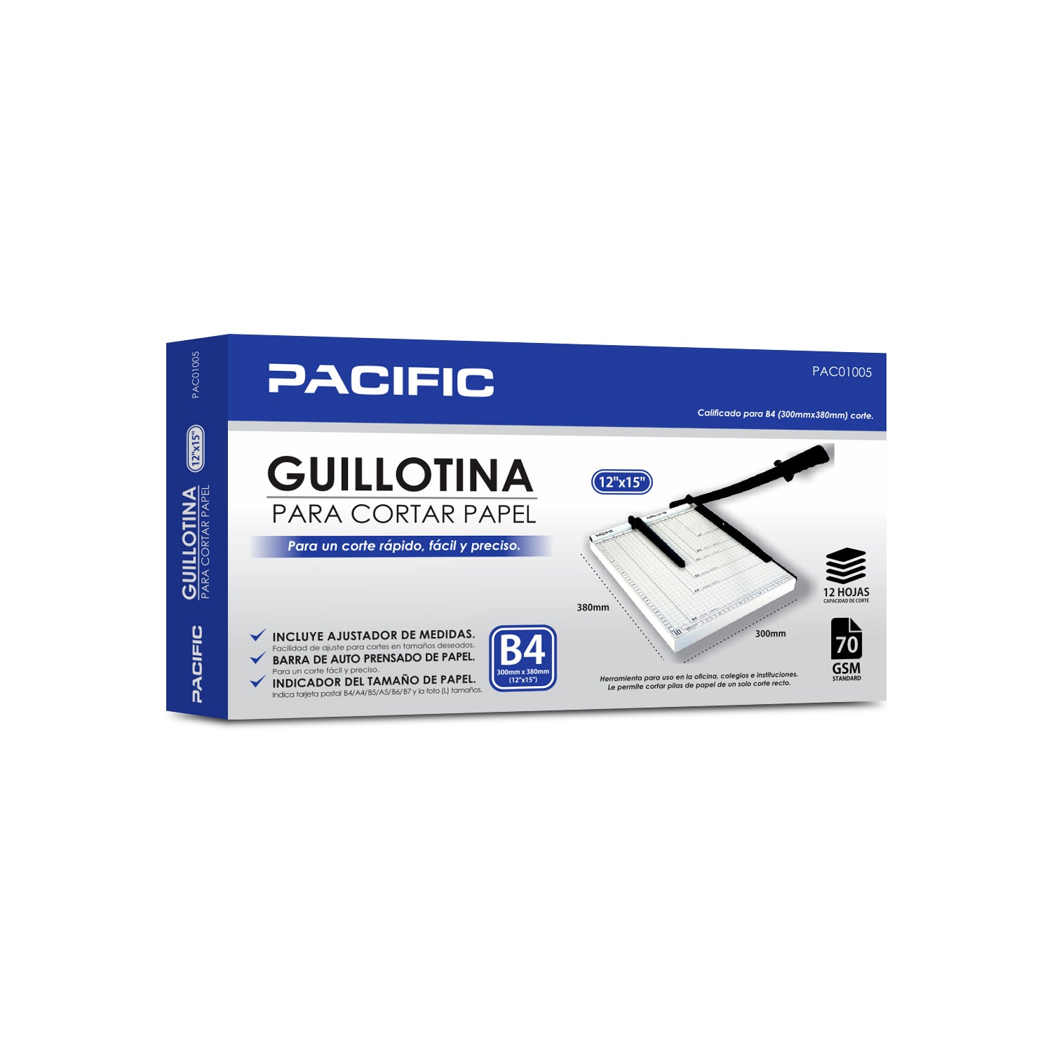 Guillotina Profesional Auto Afilable (300mm x 380mm) 11005
