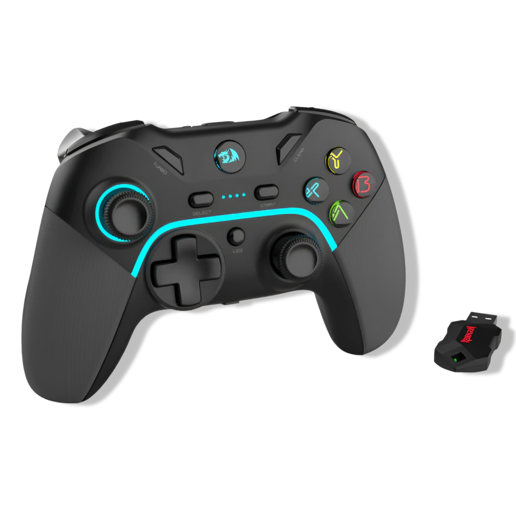 Gamepad Inalámbrico Multiplataforma Redragon Harrow G808-PRO