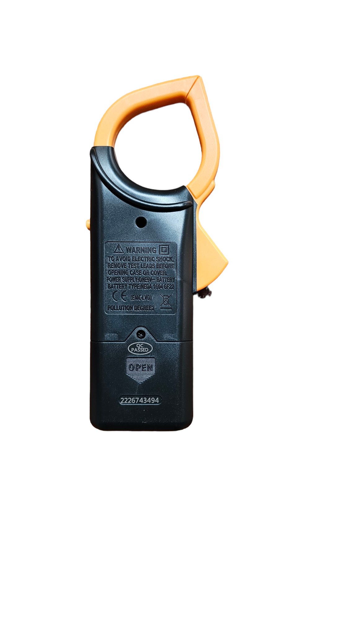 Multitester Amperímetro Profesional Fujitel con Funda DT-266