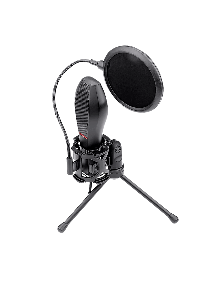 Microfono Gamer Redragon M200 Quasar Usb Condensador Estudio