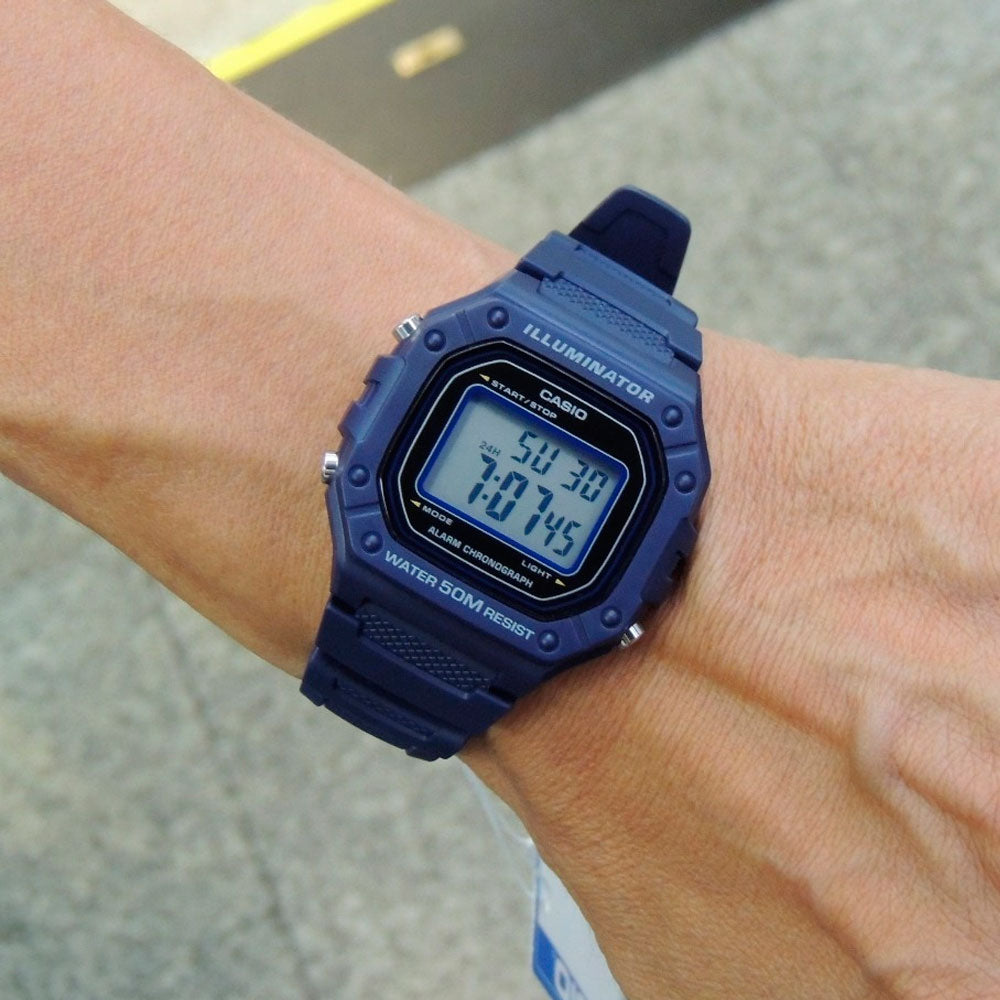 Reloj Casio Hombre W-218H-2Avdf Blue Edition