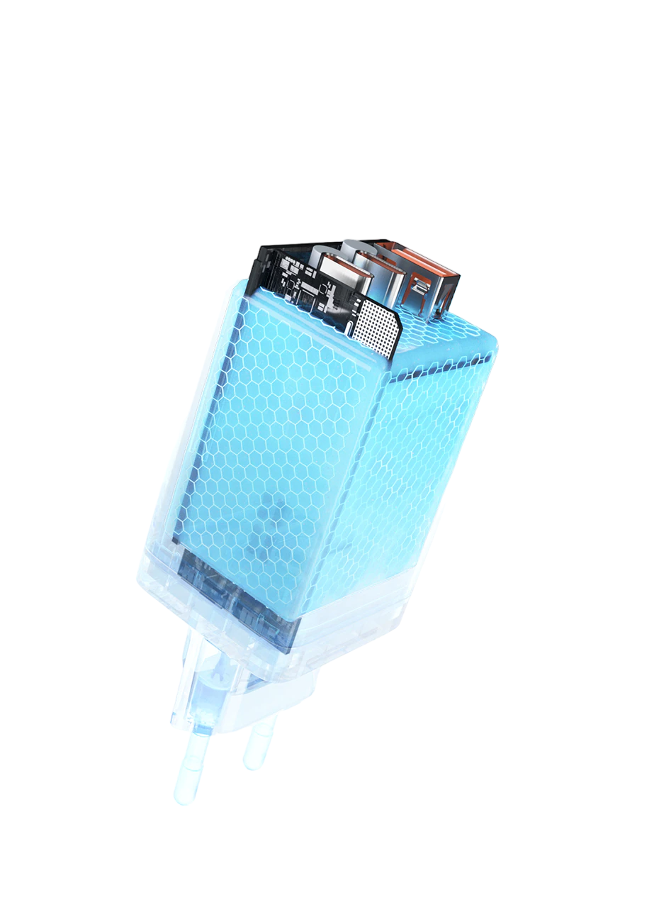 Cargador Power Delivery 65W Ultra Rápido Multi Puertos SEC