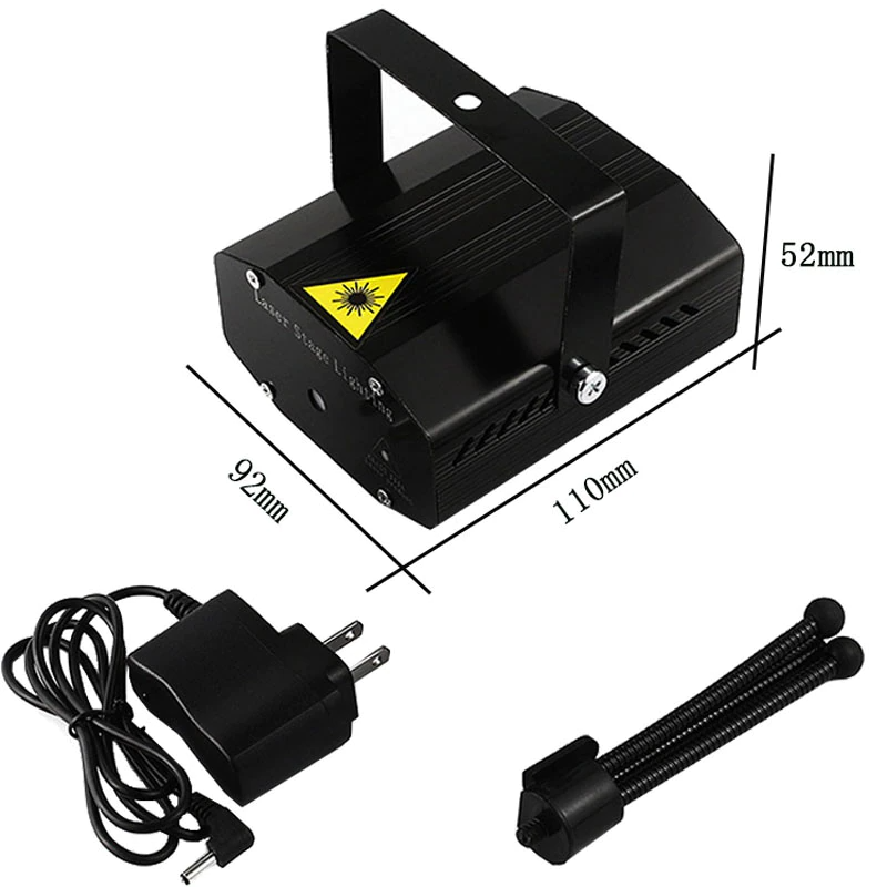 Luces Laser para Fiestas RGB Con Sensor Rítmico LED08