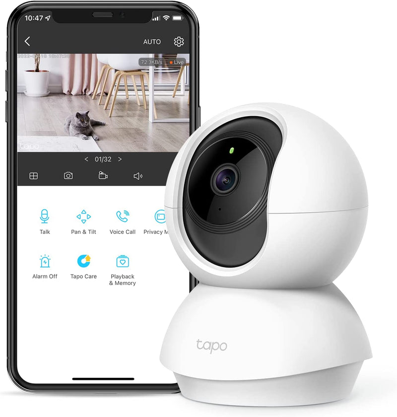 Camara Wifi Rotatoria Tapo TP-Link 1080p Full HD C200 Robot