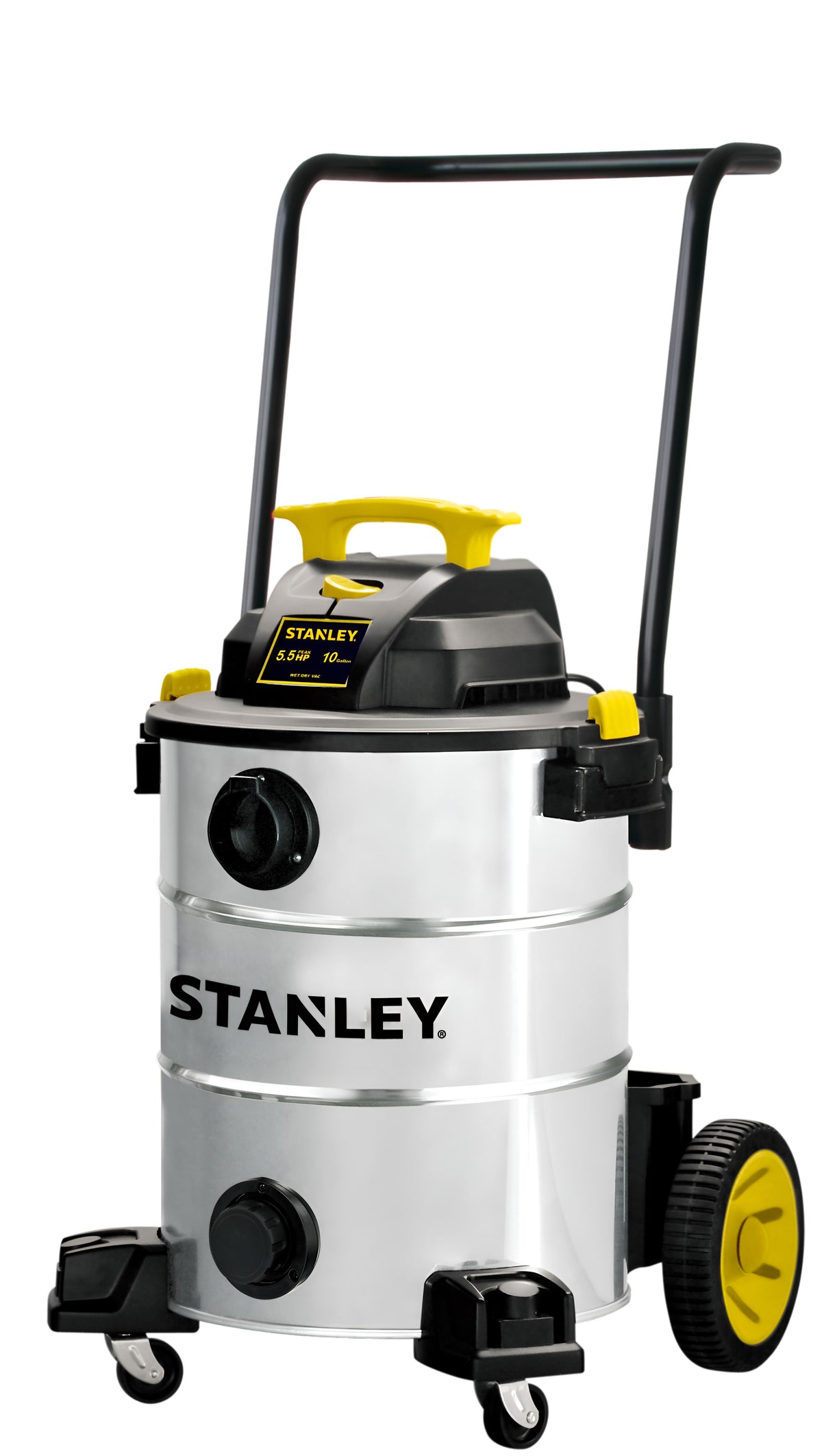 Aspiradora Stanley 30Litros Profesional Inox 1200W 5.5A
