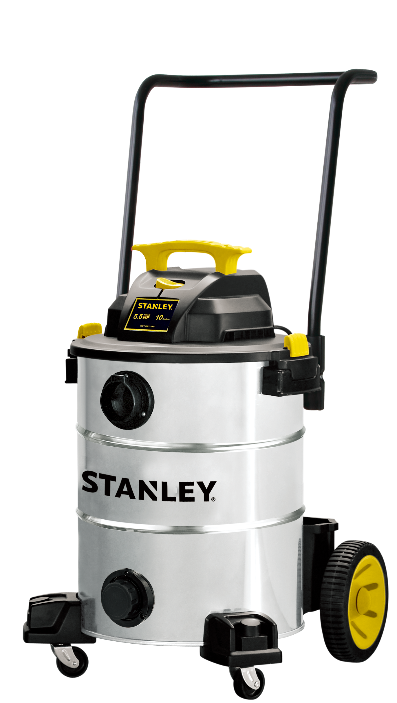 Aspiradora Stanley 30Litros Profesional Inox 1200W 5.5A