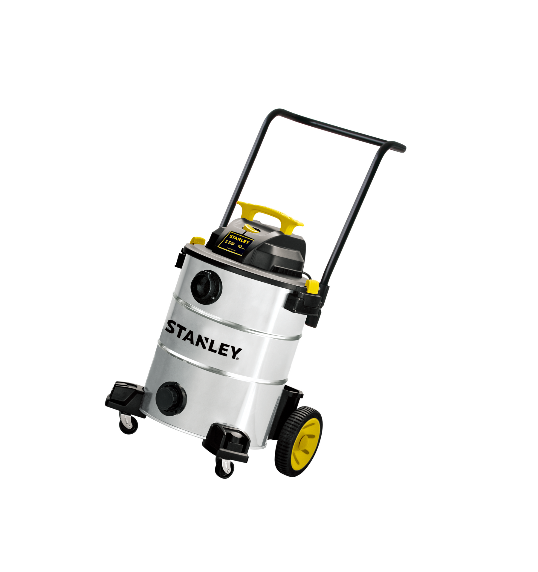 Aspiradora Stanley 30Litros Profesional Inox 1200W 5.5A