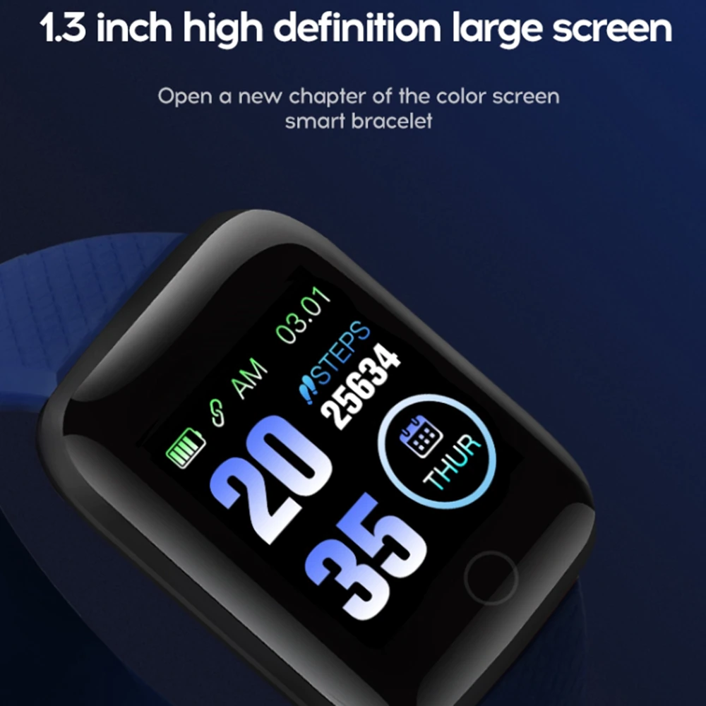 Smartwatch Touch Deportivo Multi Funciones Deportivas Rojo