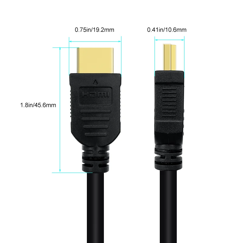 Cable HDMI 4K 1.8M Ultra HD Versión 2.0 3D HDTV Ulink 150163