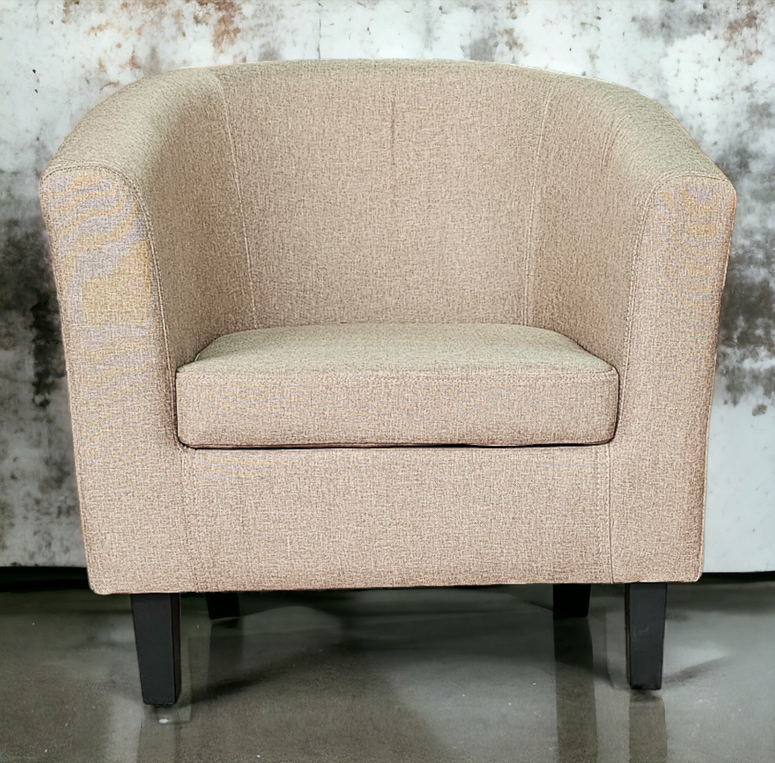 Poltrona Moderna de Descanso Individual Brown Elegant