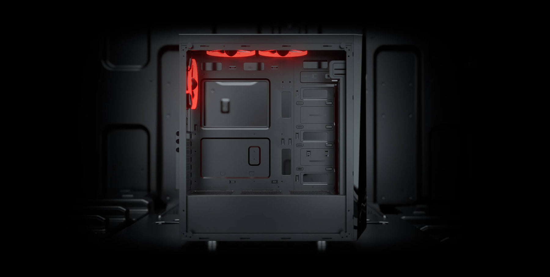 Gabinete Redragon Gamer Tailgate Vidrio Templado Full Rgb