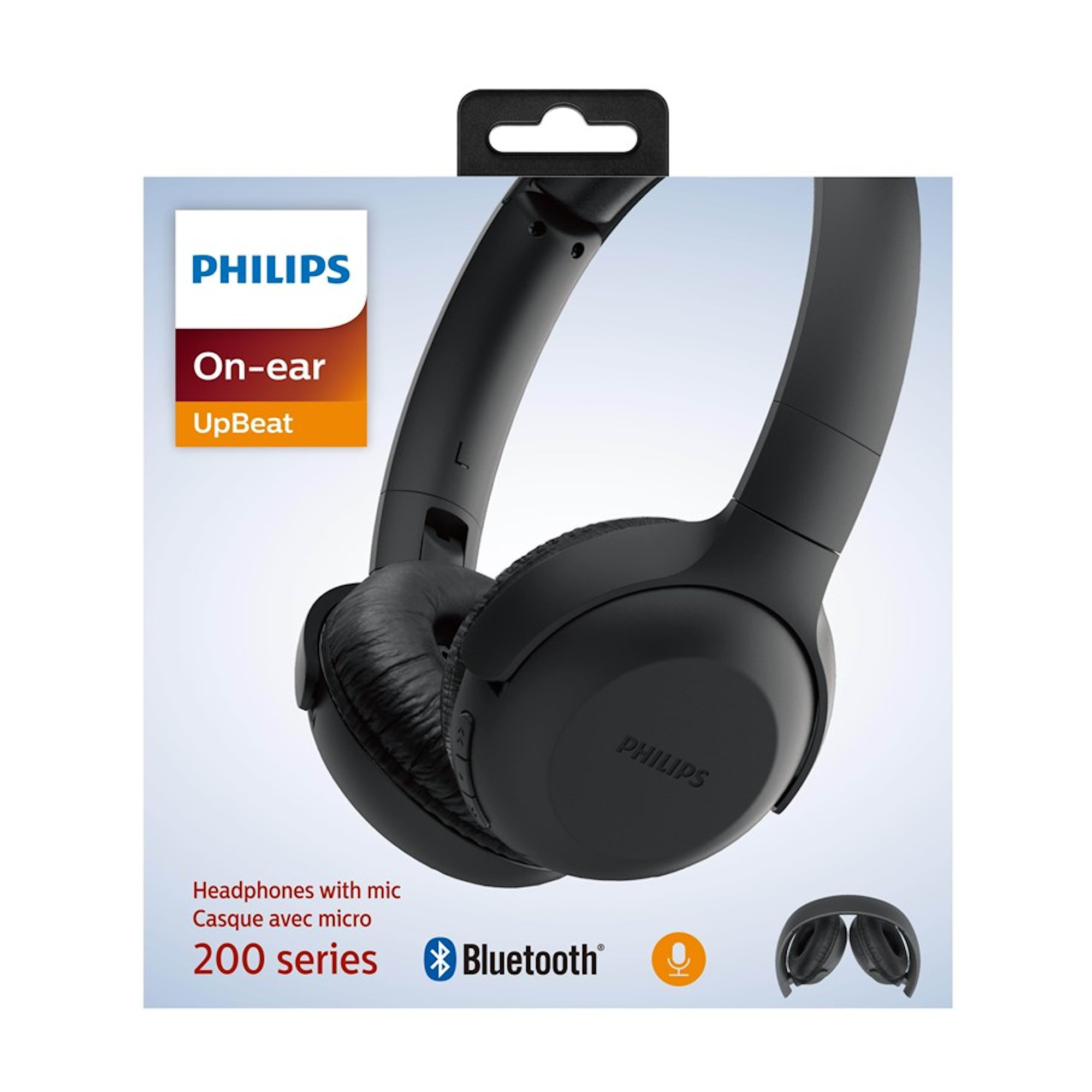 Audífonos Bluetooth Philips Plegable 15h Autonomía TAUH202BK