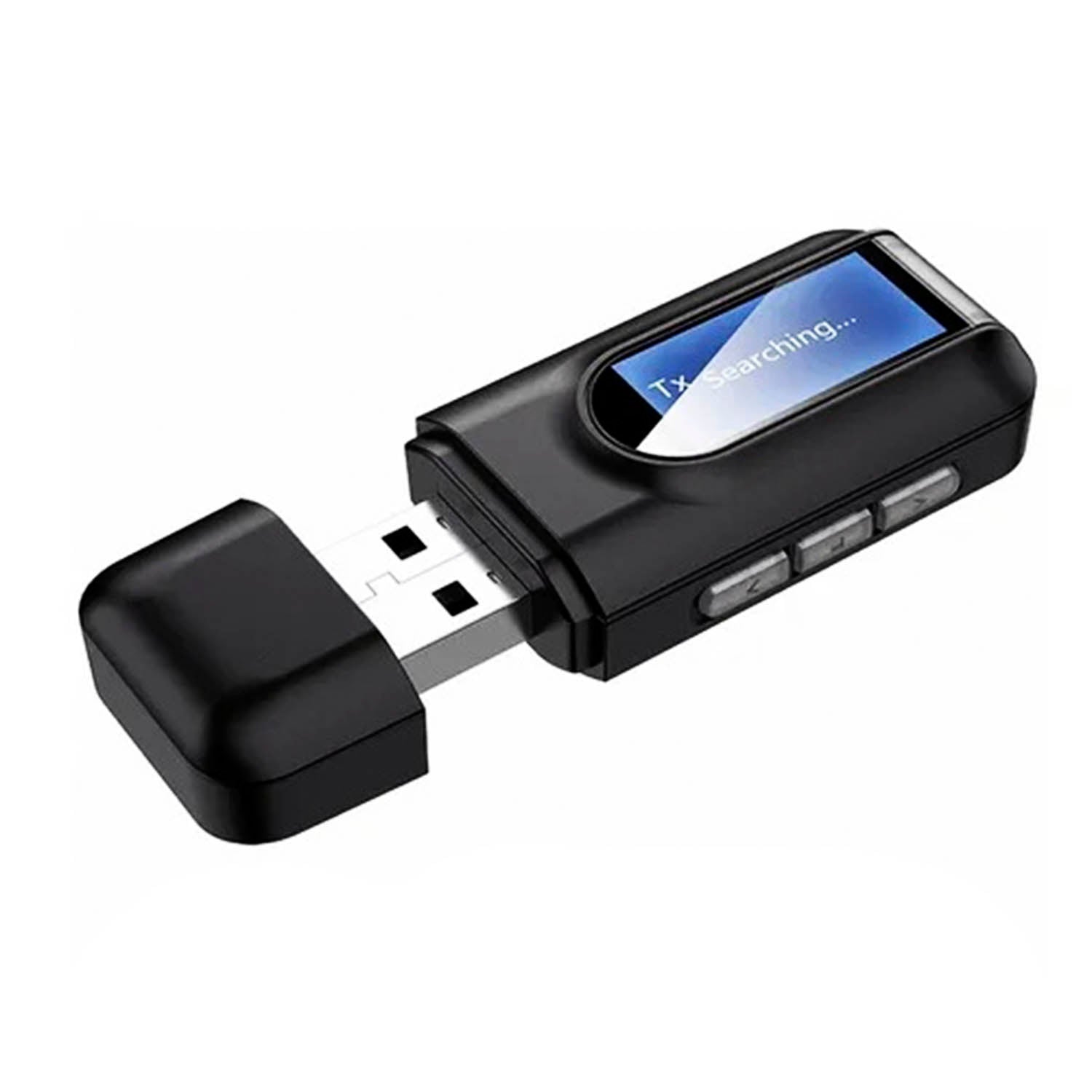 Transmisor y Receptor Bluetooth de Audio y Datos RX - TX BT 5.0 Pantalla LCD