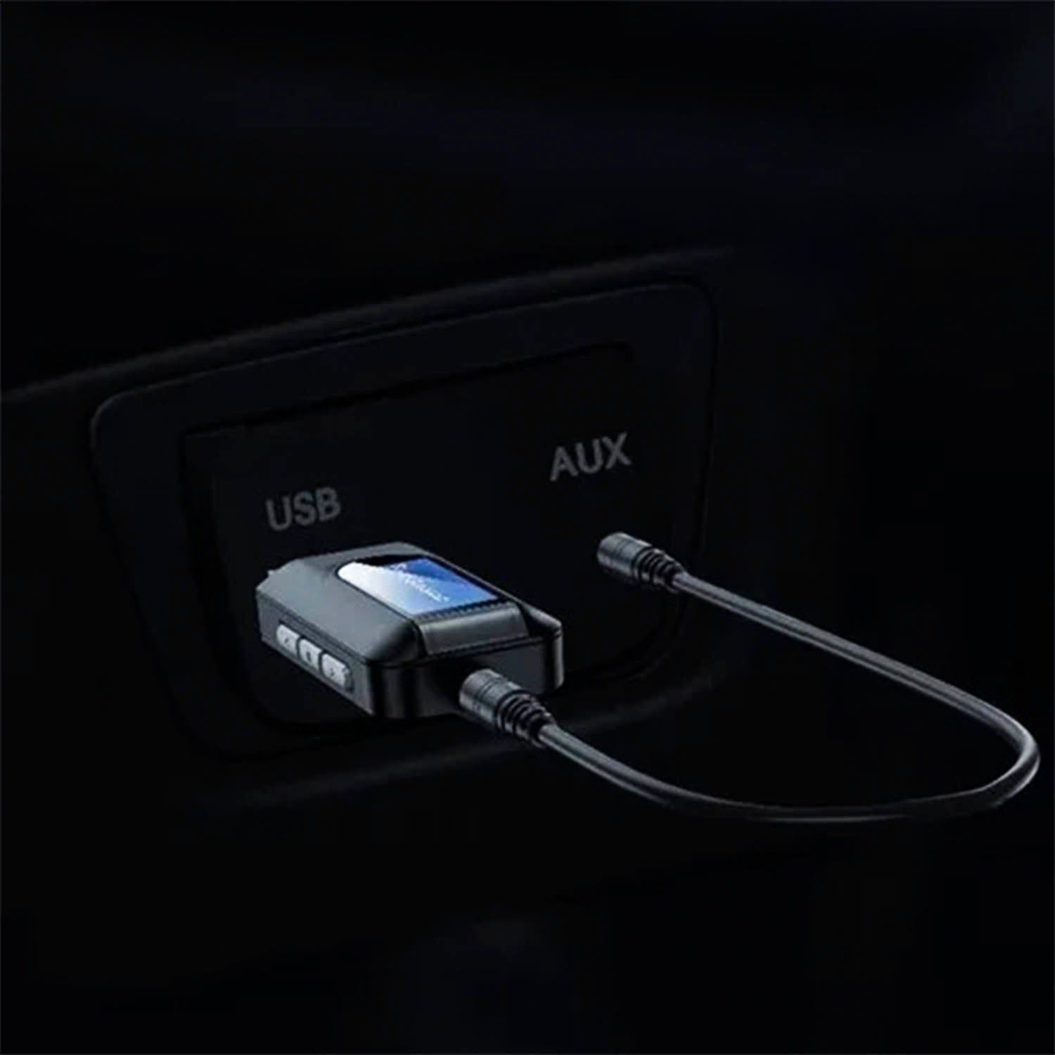 Transmisor y Receptor Bluetooth de Audio y Datos RX - TX BT 5.0 Pantalla LCD