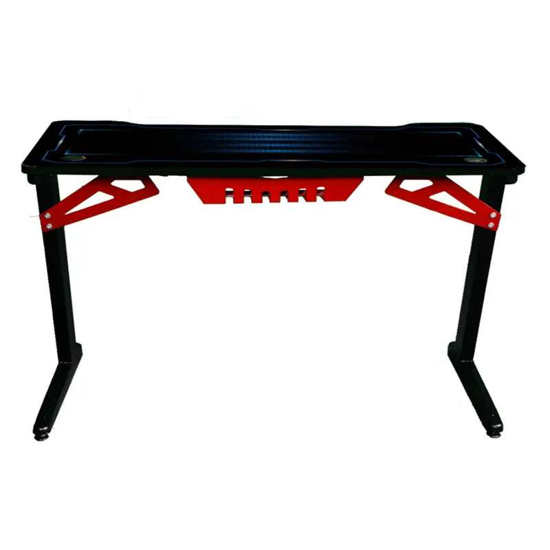 Escritorio Gamer Z Retro Iluminado RGB Acero Reforzado RX28