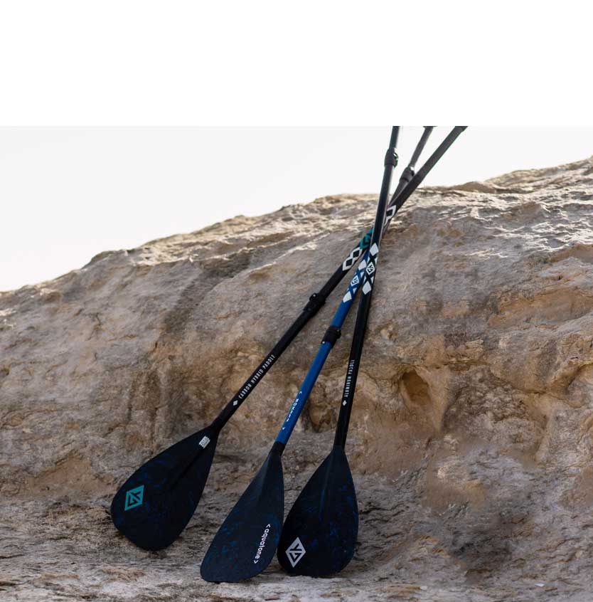 Remo Stand Up Paddle Aquatone Allstyle Aluminum Paddle 4 Sec