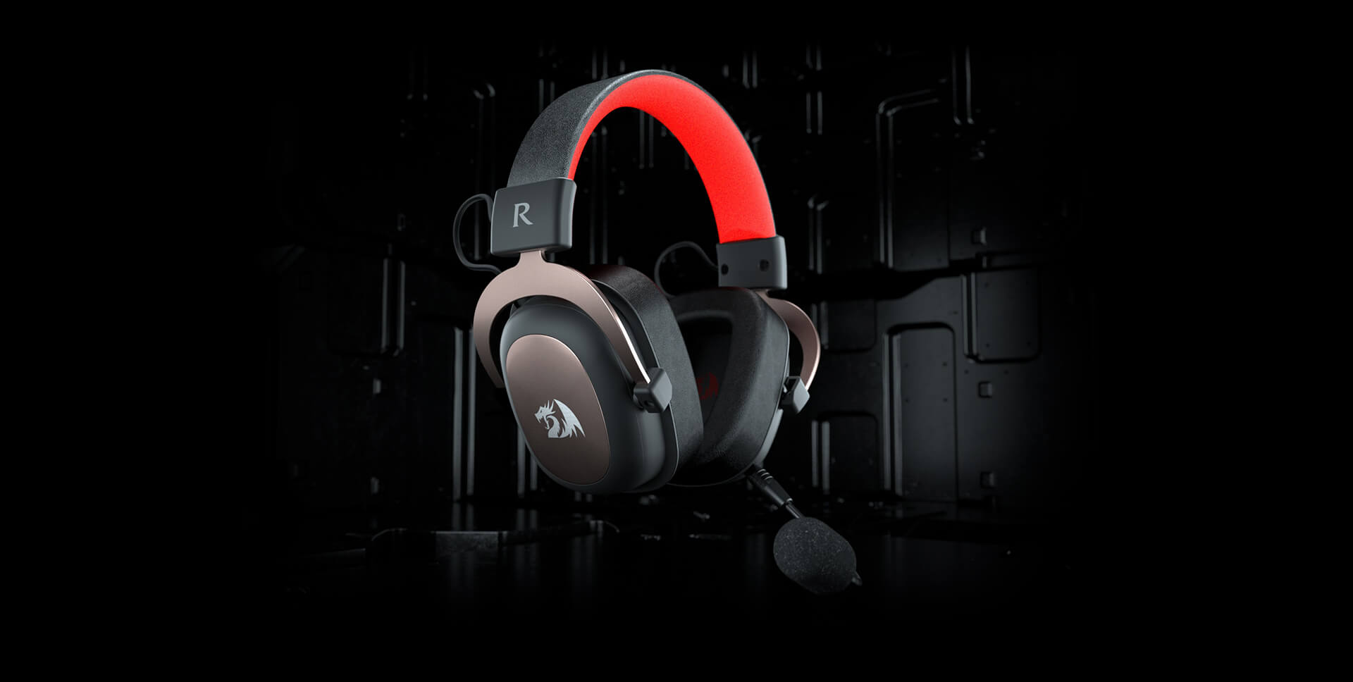 Audifonos Gamer Usb Redragon Zeus 2 Black Multiplataformas