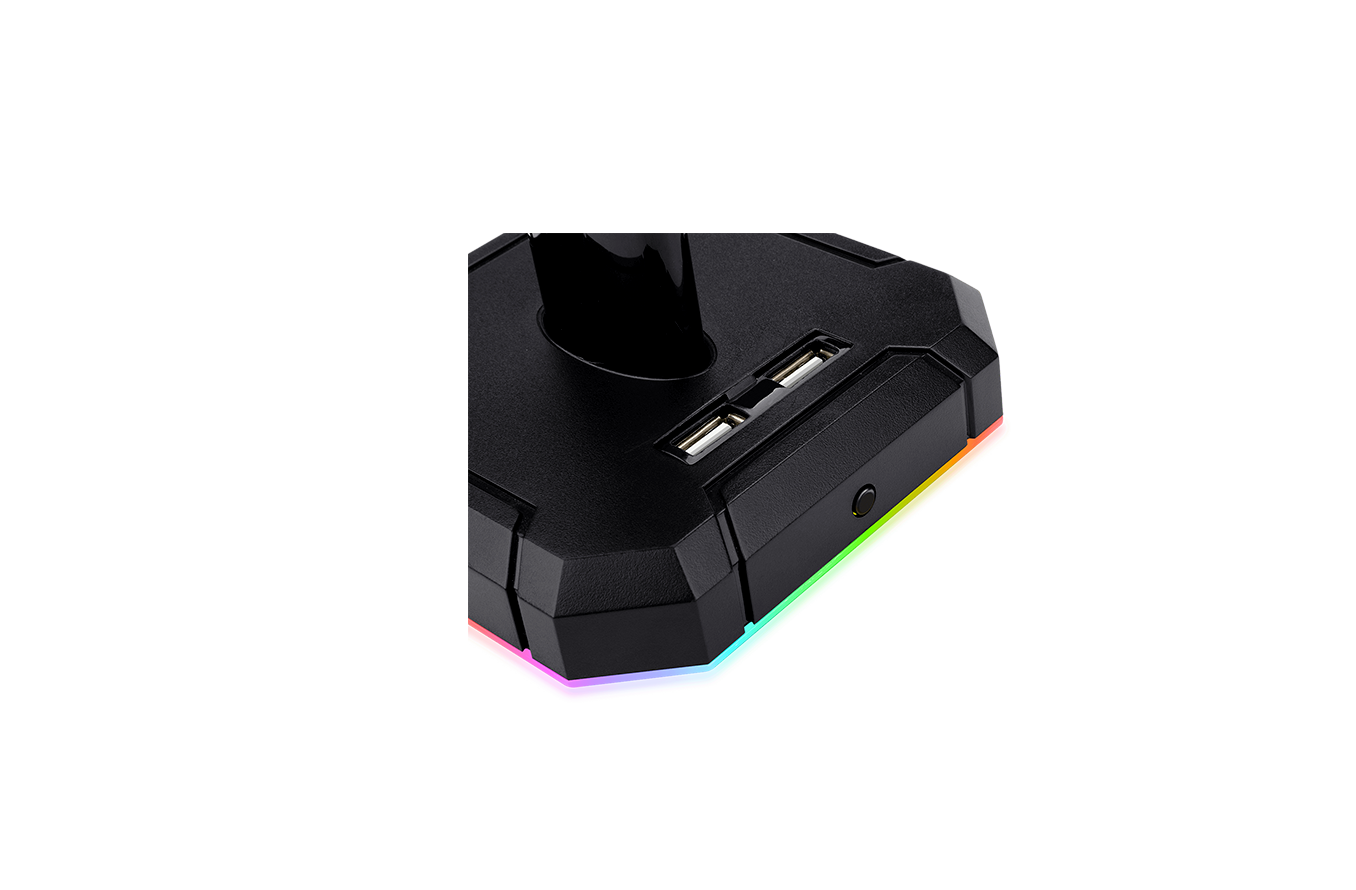 Soporte para Audífonos Redragon Scepter con Hub Usb FULL RGB