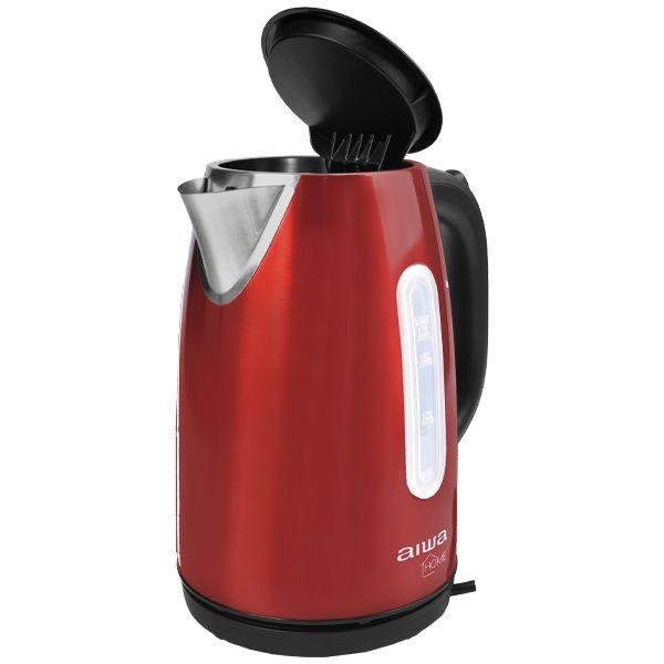 Hervidor de Acero Inoxidable Tipo Tetera Aiwa 1.7L /2200W RD
