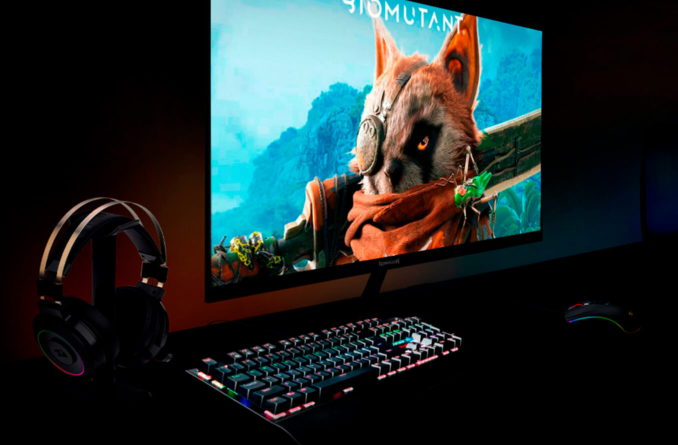 Monitor Gamer Redragon Emerald 27" FHD 165Hz Ultra Slim IPS