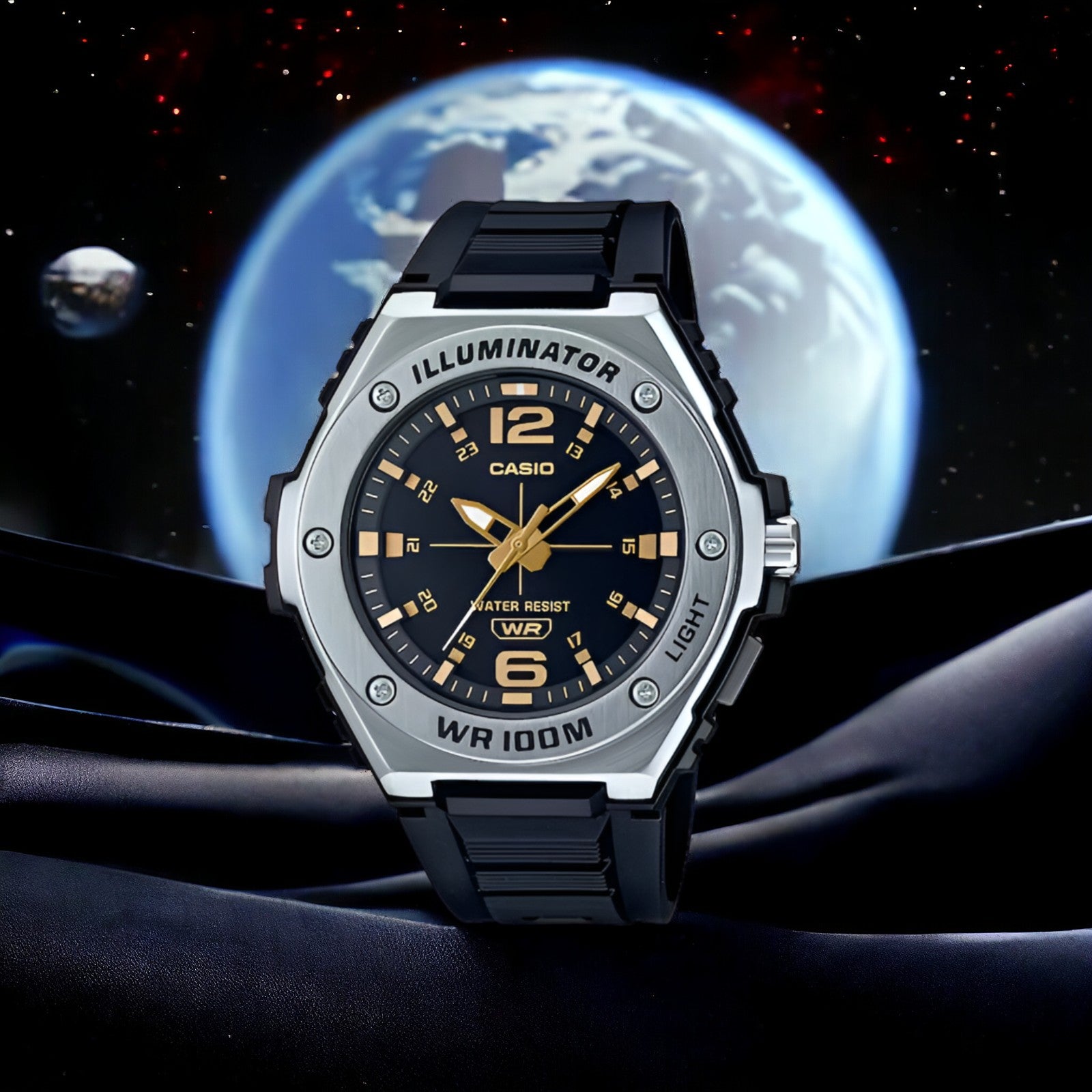 Reloj Casio de Hombre Silver Edition MWA-100H-1A2VDF