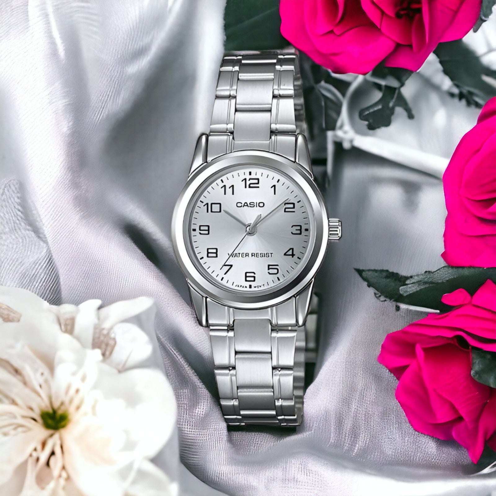 Reloj Casio de Mujer Silver Edition Ltp-V001D-7Budf