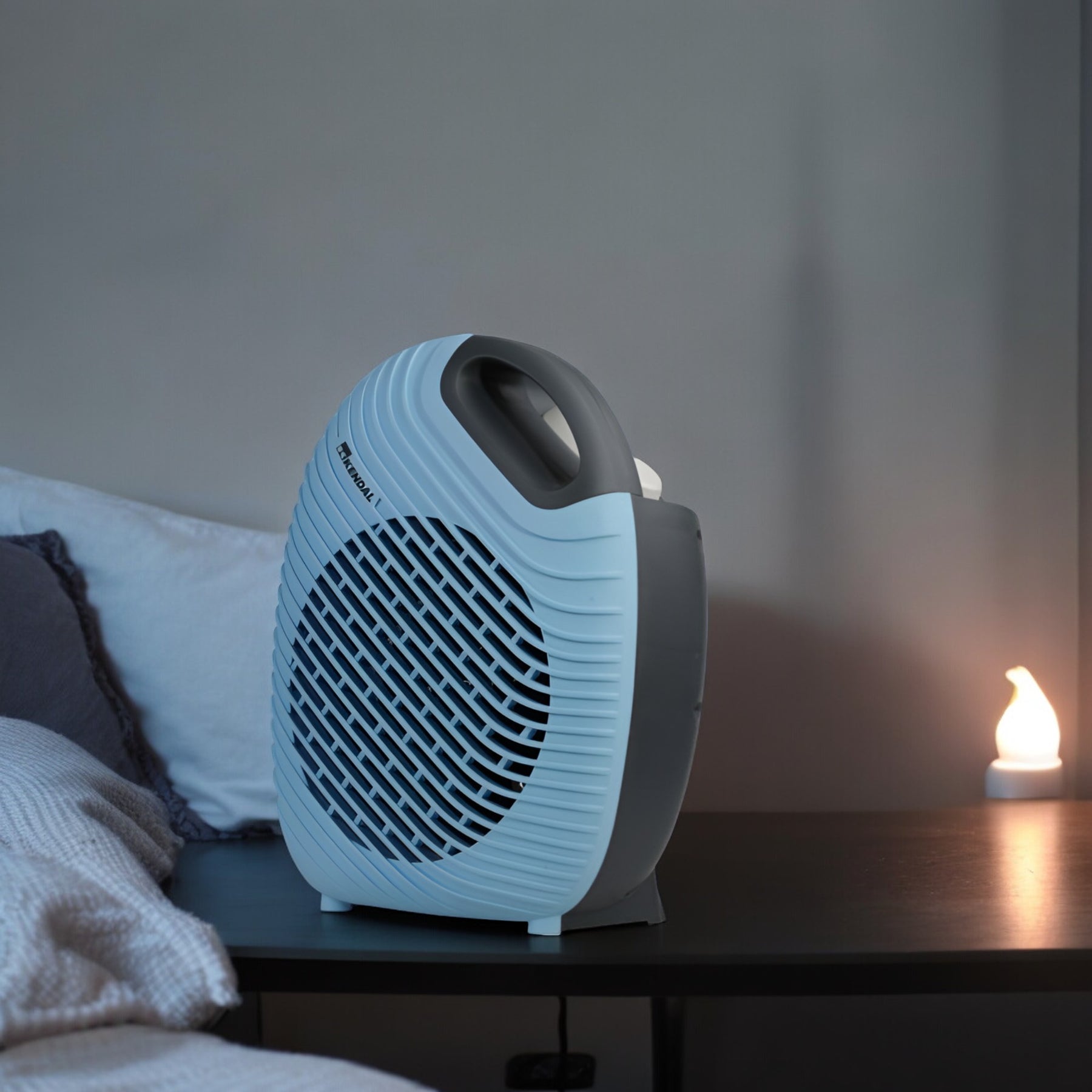 Calefactor Kendal 2000W Ajustables Hasta 14M2 SUN-05 Celeste