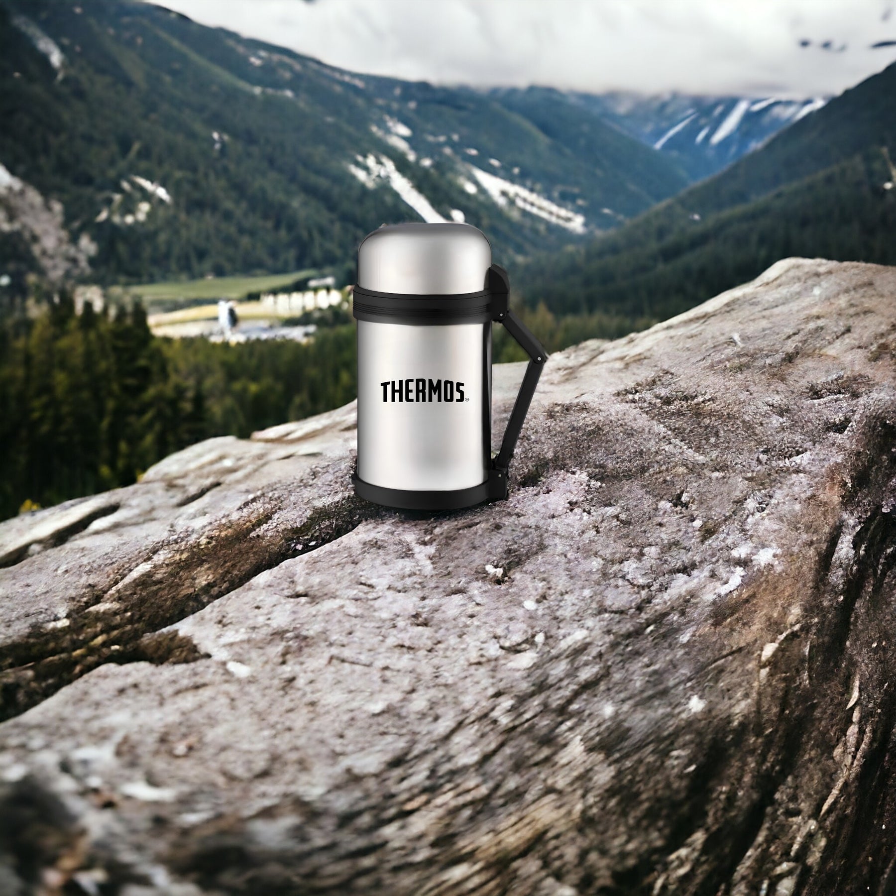 Termo Thermos Para Comida 1000cc Inox Multi Propósito 186297