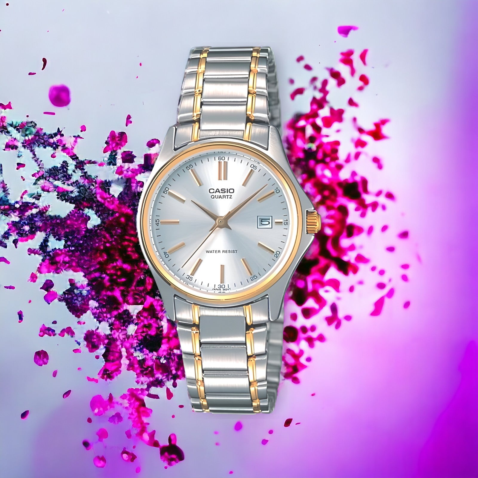 Reloj Casio de Mujer Premium Silver Edition LTP-1183G-7ADF