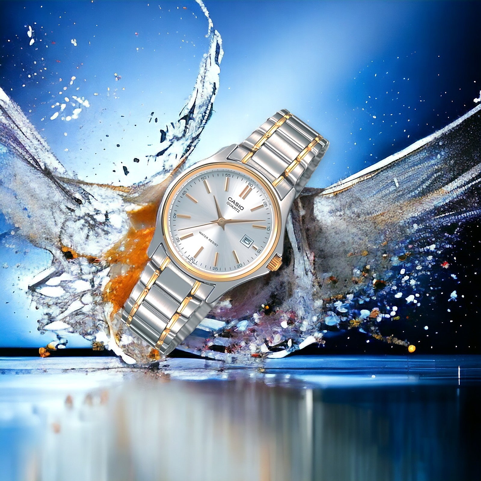 Reloj Casio de Mujer Premium Silver Edition LTP-1183G-7ADF