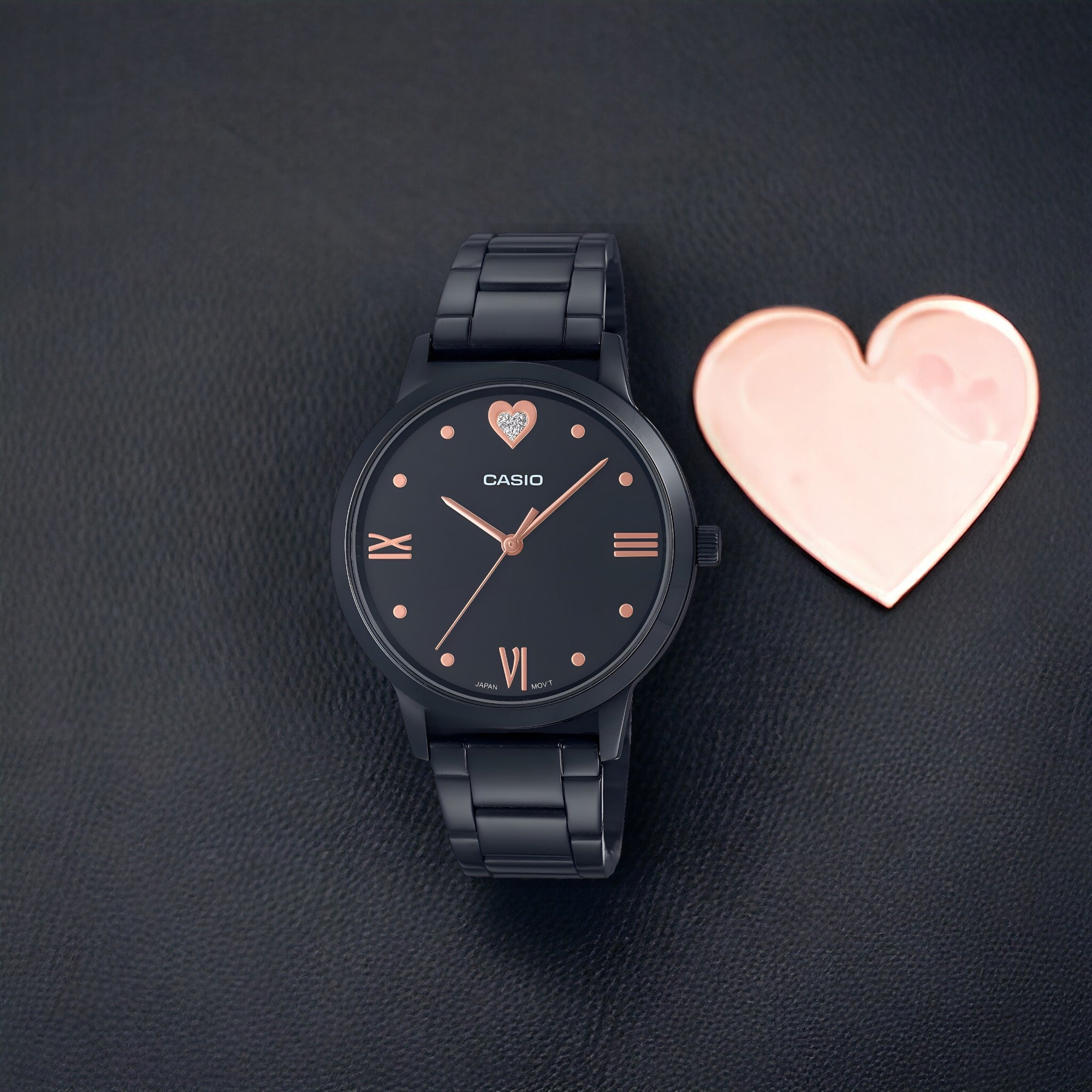 Reloj Casio de Mujer Premium Black Edition LTP-2022VB-1CDR